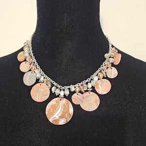 Lia Sophia Shell Pendant Necklace